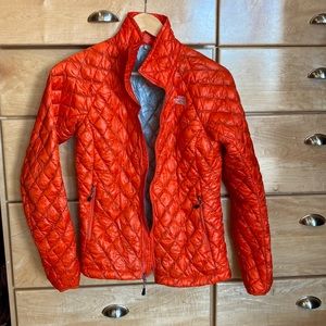 The North Face Thermoball jacket size XS in orange